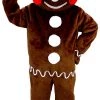 MaskUS Mascot Costumes Mr. Gingerbread Cookie Mascot Costume (Thermolite) 1 MaskUS Mascot Costumes Mr. Gingerbread Cookie Mascot Costume (Thermolite)