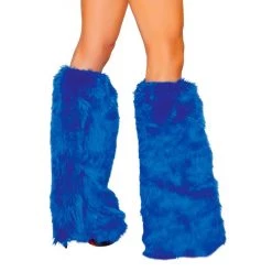 Roma Costume Fur Leg Warmers Accessories