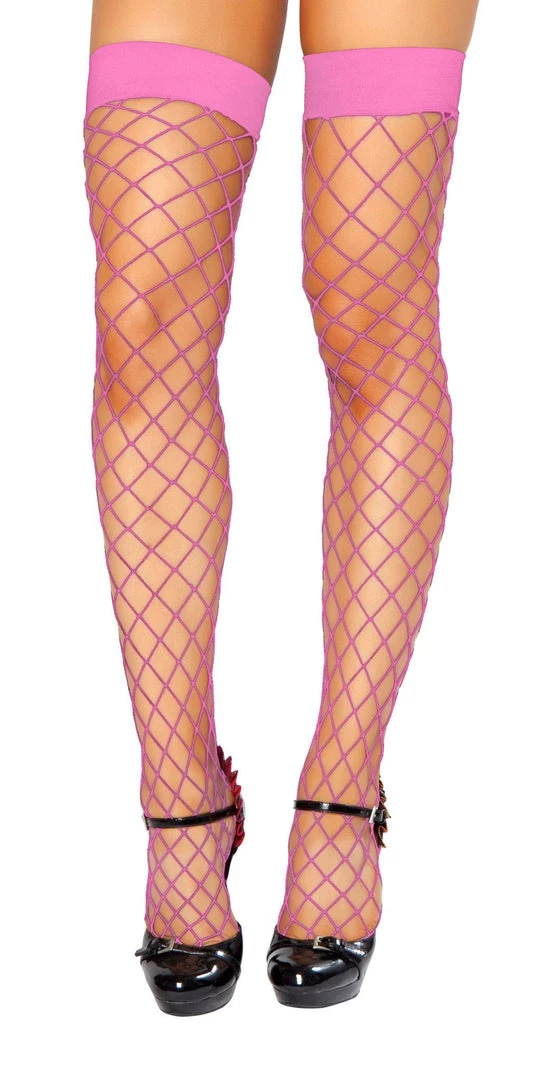 Roma Costume Thigh High Fishnet Stockings 6 Roma Costume Thigh High Fishnet Stockings