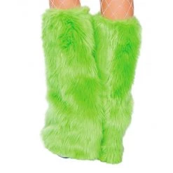 Roma Costume Fur Leg Warmers Accessories